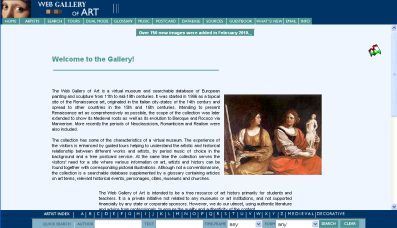 Le Web Gallery of Art