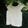 Top d'été au crochet