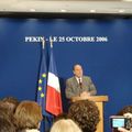 Réception du Président Chirac
