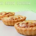 Tartelettes Cantal, Pomme, Abricot & Poivre Blanc