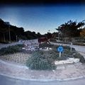 Rond-point à Kfar Vitkin (Israël)