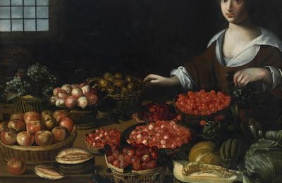 Louyse Moillon (Paris, 1610 - 1696), La marchande de fruits