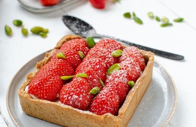 Tarte aux fraises