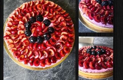 Tarte à la cerise de Hugues Pouget