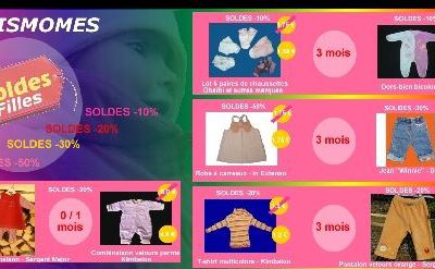 Début des Soldes chez JOLISMOMES