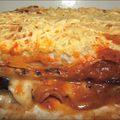 Lasagnes aux aubergines et chorizo