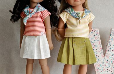 Nouveau patron Ysaline pour Fashion Friends et Little Kidz