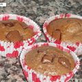 Muffins banane et Pralinoise 