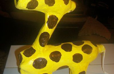 LES GIRAFES REALISEES PAR MES ZOUZOU'S