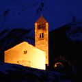 Soir d'hiver à la montagne...