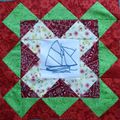 Quilt Mystère de Pat Sloan bloc 5