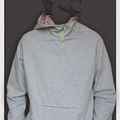 Sweat homme gris