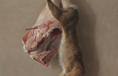 Jean-Baptiste Oudry (French, 1686–1755), A Hare and a Leg of Lamb, 1742