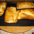 FEUILLETES DE SAUMON AUX HERBES