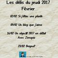 Les défis du jeudi 2017 # 5 Si j'étais une plante