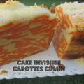 Cake invisible carottes cumin