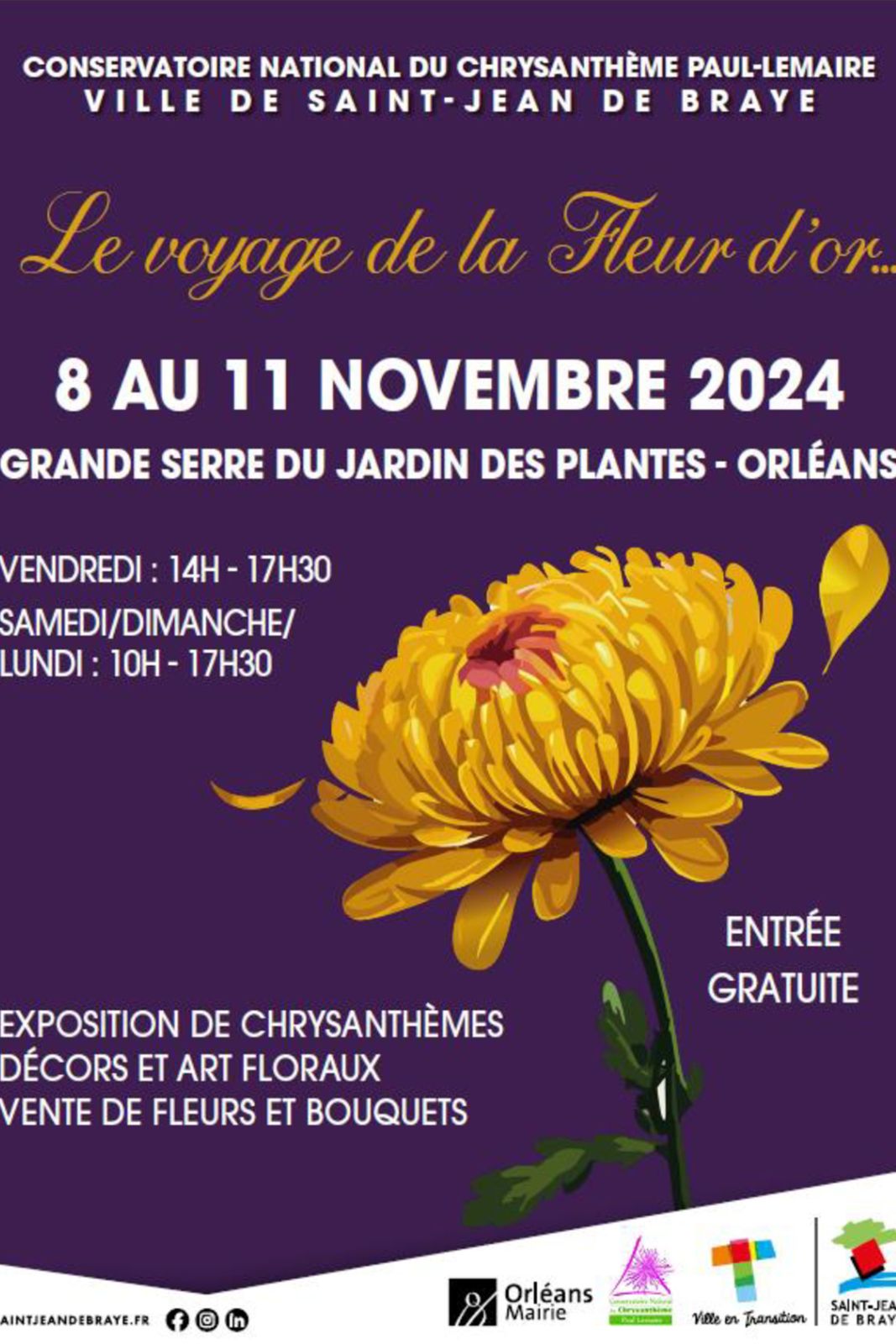 Exposition de chrysanthèmes 2024
