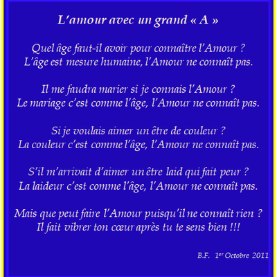 Poésie du jour