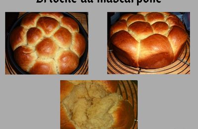 Brioche au mascarpone