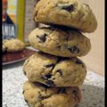 Cookies au beurre de cacahuètes et flocons d'avoines - TUERIE TUERIE TUERIE !!!!!