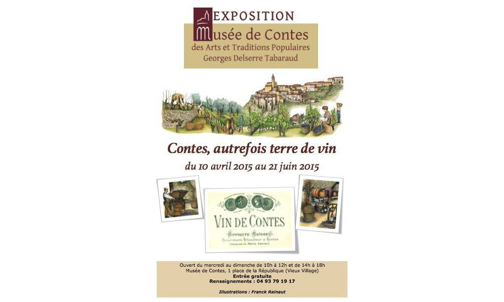 Musée DELSERRE-TABARAUD Contes, autrefois terre de vin