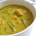 Poisson sauce curry lait de coco