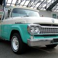 Le Ford F100 custom cab styleside pickup de 1958 (Retrorencard)