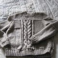 - PULL IRLANDAIS - Model Bergere en JASPEE -