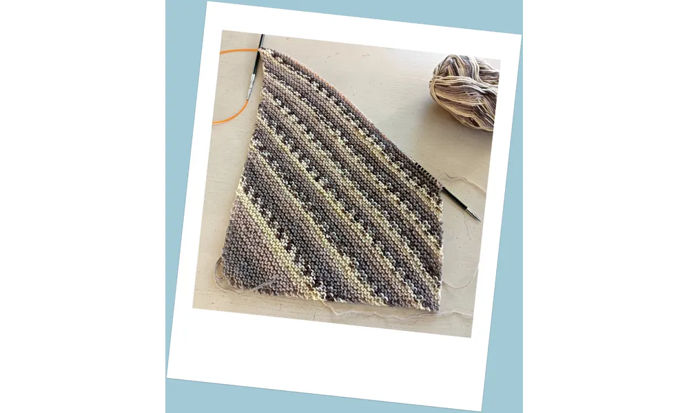 Connaissez-vous le "tricot oblique"?