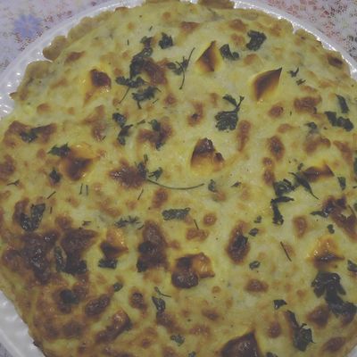 Recette d’entrée Tarte d'artichaut et oignon à la crème