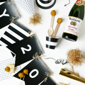 DIY : la guirlande de fanions Happy 2015 (gratuit - à imprimer)