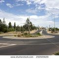 Rond-point à Bunbury (Australie)