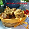 Muffins au muesli et beurre de cacahuètes 