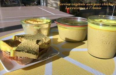 Terrine végétale aux pois chiches et champignons*