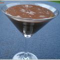 crème onctueuse au chocolat safrané