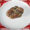 Rognon de veau grillé à la plancha au beurre poivre et sel