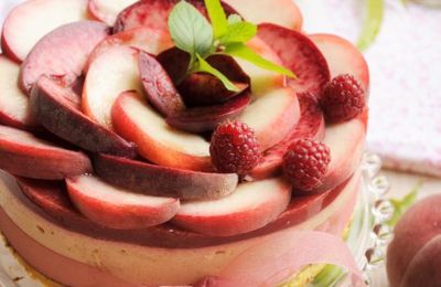 Bavarois tout léger aux fruits d'été