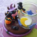 Vache d'Halloween