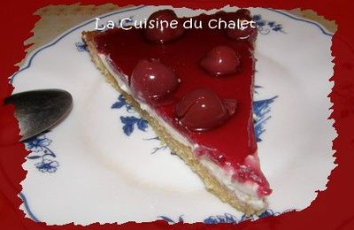 TARTE PANNA COTTA CERISES