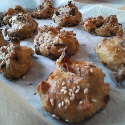Gougères à la farine de pois chiche