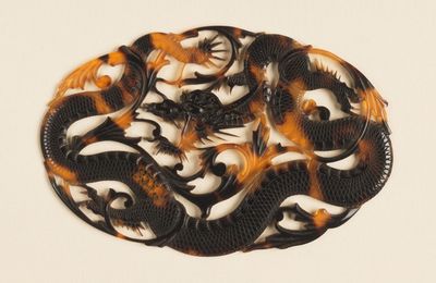 Ornament (Shi) in the Form of a Dragon, Qing dynasty, probably Qianlong period (1736-1795)