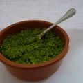 pesto aux fanes de radis