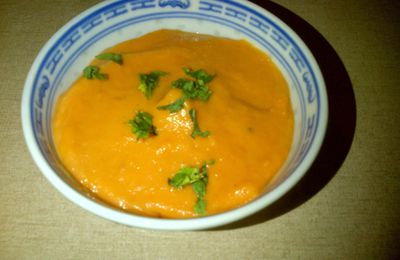 Velouté "CCC" : carotte cumin cannelle 