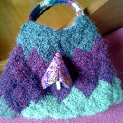 Un petit sac en entrelac