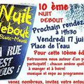 Le Blanc-Mesnil: 10°nuit debout et  casseroles debout rdv à 19h30 place Gabriel Péri, pour exiger le retrait de la loi travail