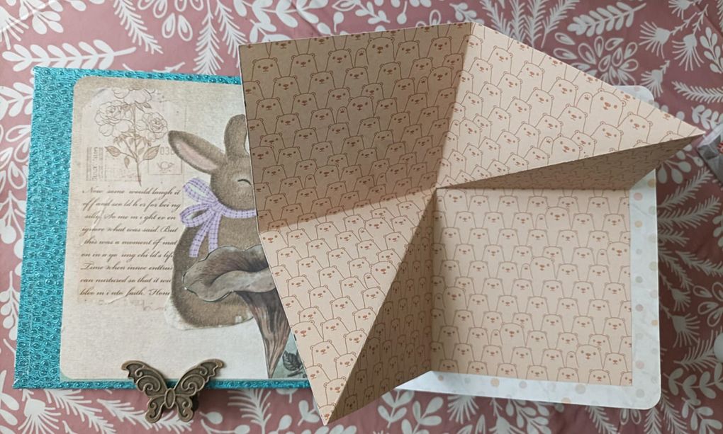 Junk journaling - 2 Turquoise