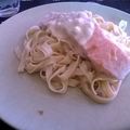 tagliatelles saumon à la crème 