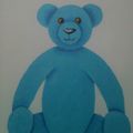 Nounours sur toile