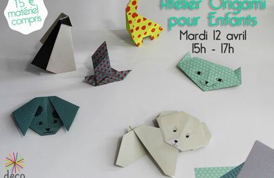 Atelier origami pour enfants