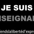 #Je suis enseignant - Je défends la liberté d'expression